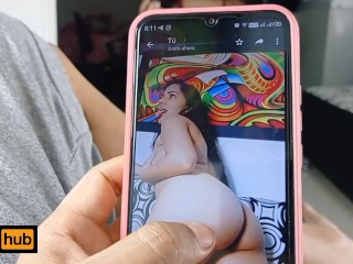 Hermosa Hermanastra Con Culo Grande, no Soporta Ver Mi Polla Parada y me La Follo .!