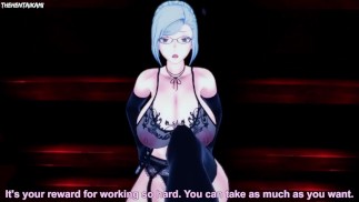 Meiko Shiraki Prison School Feet Hentai POV