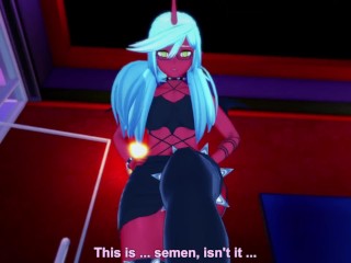 Kneesocks Daemon Panty and Stocking with Garterbelt Feet Hentai POV