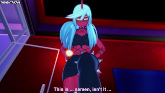 Kneesocks Daemon Panty And Stocking With Garterbelt Feet Hentai POV
