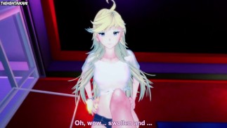 Höschen Anarchie Höschen Und Strumpf Mit Strumpfgürtel Füße Hentai POV