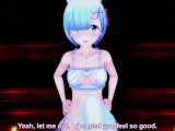 Rem Re:Zero Feet Hentai POV