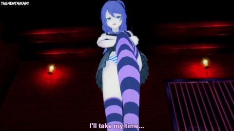 Mizore Shirayuki Rosario + Vampire Feet Hentai POV