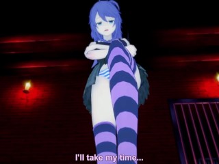 Mizore Shirayuki Rosario + Vampire Feet Hentai POV