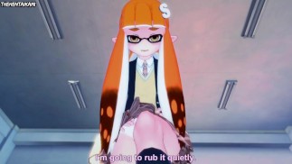 Inkling Girl Splatoon Feet Hentai POV