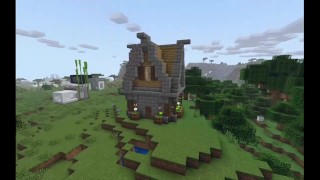 How to build a small medieval house in Minecraft