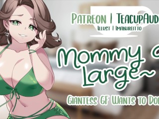 Giantess GF wants to Dom you [F4M] [ASMR Erotic Roleplay]