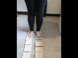 foot worship, fetish, feet, food play