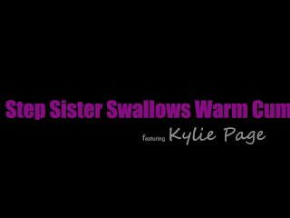 "Drink some warm cum??" Kylie Page asks Stepbro -S6:E6 screenshot number 0