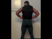 Preview 3 of Amazing Hot Man Ass Reveal Big Gym Butt