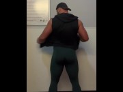 Preview 5 of Amazing Hot Man Ass Reveal Big Gym Butt