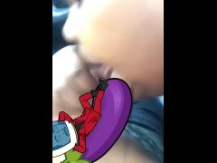 Getting dick sucked in public!🍆👅