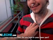 Preview 1 of Hot New Neighbor With Tattoos And Piercings Chiwi Black Shoots Sex Tape With Milo Star - Latin Leche