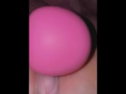 Preview 1 of Shoving my vibrator in my pussy till I squirt