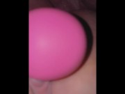Preview 3 of Shoving my vibrator in my pussy till I squirt