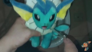 Vaporeon houdt van mijn warme en vochtige urine