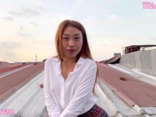 ЯПОНСКАЯ ШЛЮХА ГОРЯЧАЯ СЕКРЕТАРША НА ОТКРЫТОМ ВОЗДУХЕ