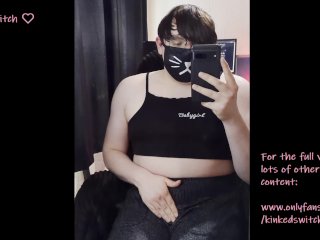 moaning, solo male, crossdresser, sissy