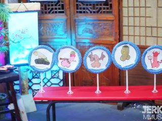 JERKAOKE  Hot Ninja Orgy with Whitney Wright and Harley Haze