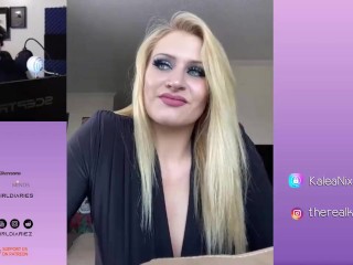 Porno Star Kalea Nixs Habla De JUGAR CON SU COÑO En El Park | Cam Girl Diaries Podcast