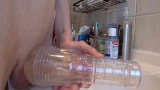 Défi d’endurance Épisode 2 - Vue de côté Clear Fleshlight