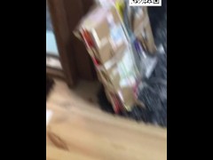 【NTR 無修正】お風呂場でエロい声が聞こえたので見に行くとセフレとテレビ電話でオナってる最中だった。Gカップを揺らしながらマンコにディルドを突っ込む変態妻🤍 - Screenshot 14 of 16 - Mature Woman