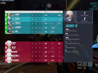【Overwatch2】039 Soider 76 stuck on Hanzo's Big Dragon