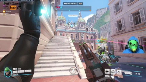 【Overwatch2】044 Stubborn Mercy don't care be fucked and use her body to res her teamate