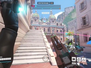 【overwatch2】044 Stubborn Mercy don't Care be Fucked and use her Body to Res her Teamate