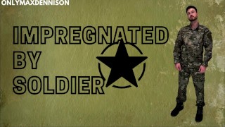 Impregnation fantasy - Impregnated by soldier