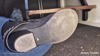 Worship my little Boots while I Show you every Angle of Them ...