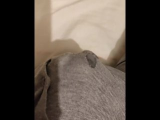 sex toy, briefs, loud moaning orgasm, vertical video