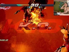 Порно она выиграла меня в Tekken, я победил в сексе 9/16