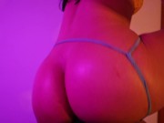 Preview 6 of HOT BRUNNETTE PAWG TWERKING on her's STEPBROTHER DICK AFTER PARTY