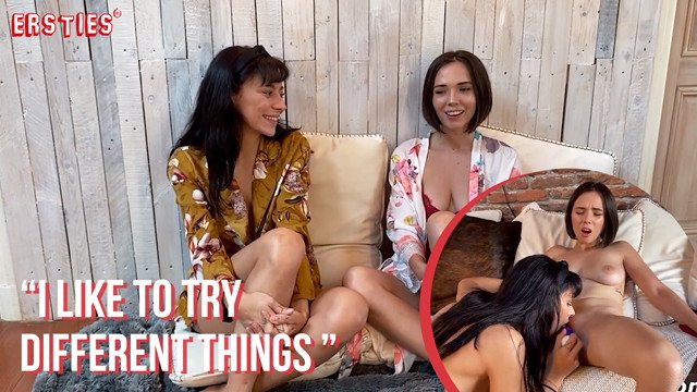 Watch Bondage Video:Ersties - Sexy Amateur Lesbians Spank Each Other's Ass Before Squirting