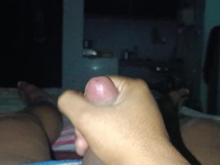 Indian boy masturbation and cumshot in room