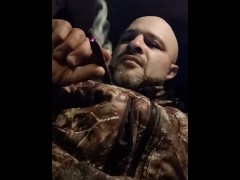 Rolled up some pressure as I scrolled my sexy Twitter page