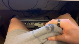 Making a CUM Mess In My BOXERS