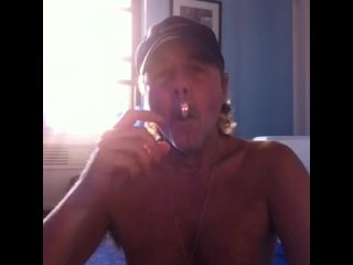 me smoking.