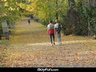 Handsy Latino Twink Boyfriends Bareback Fucking