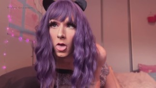 Кэсси Стонс стриптиз шоу на веб камеру