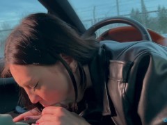 Сводная сестричка помыла машину и не забыла про член водителя. Вдоволь наглоталась спермы - Screenshot 8 of 16 - Step Sis