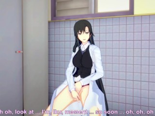 Shizuka Sensei Masturbating in Koikatsu