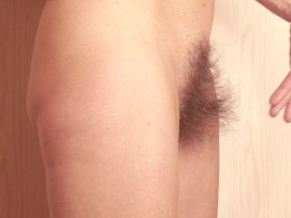 Sexy MILF Hairy Sara Brushes and Shows of Her Massive Bush - Join My_OnlyFans for_Full Video
