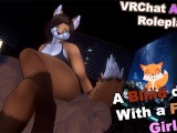 [VRC ASMR ERP] Blind date with a foxy girl [ LEWD, Furry RP, POV, Ear Licks, Moans ]