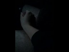 Making him cum on a long road trip