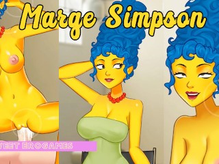 Marge's Millf Geheime Seks De Simpsons Porno [volledige Galerij Hentai Spel] KISS MY CAMERA