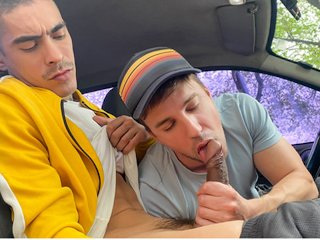 Straight Dude Isra Hell Agrees To Bang Latino Driver Jonas Matt And Take His Cock After - SayUncle