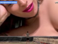 Unhinged Horny Giantess Grows HUGE starring Giantess Ashley