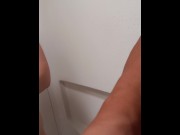 Preview 1 of Sexy lightskin Latina first time pissing on camera, this teen milf desperately needed to pee lol 😂